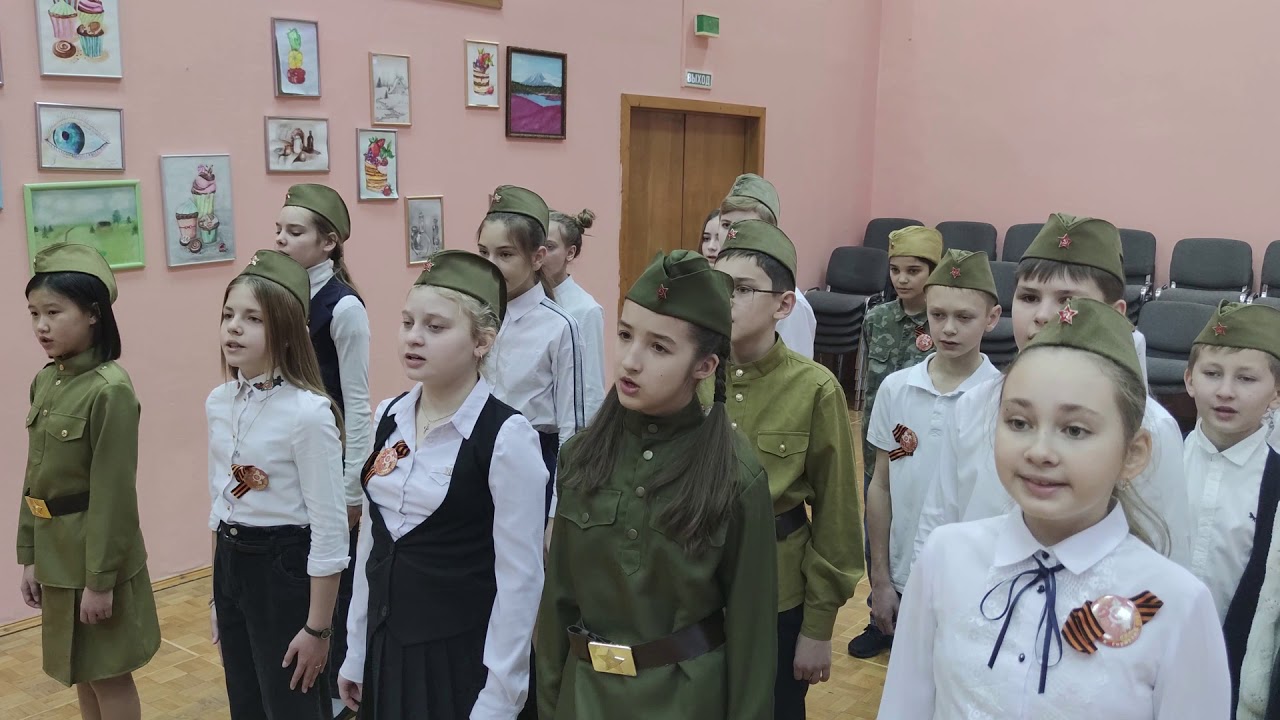 С песней к Победе. Школа 1293