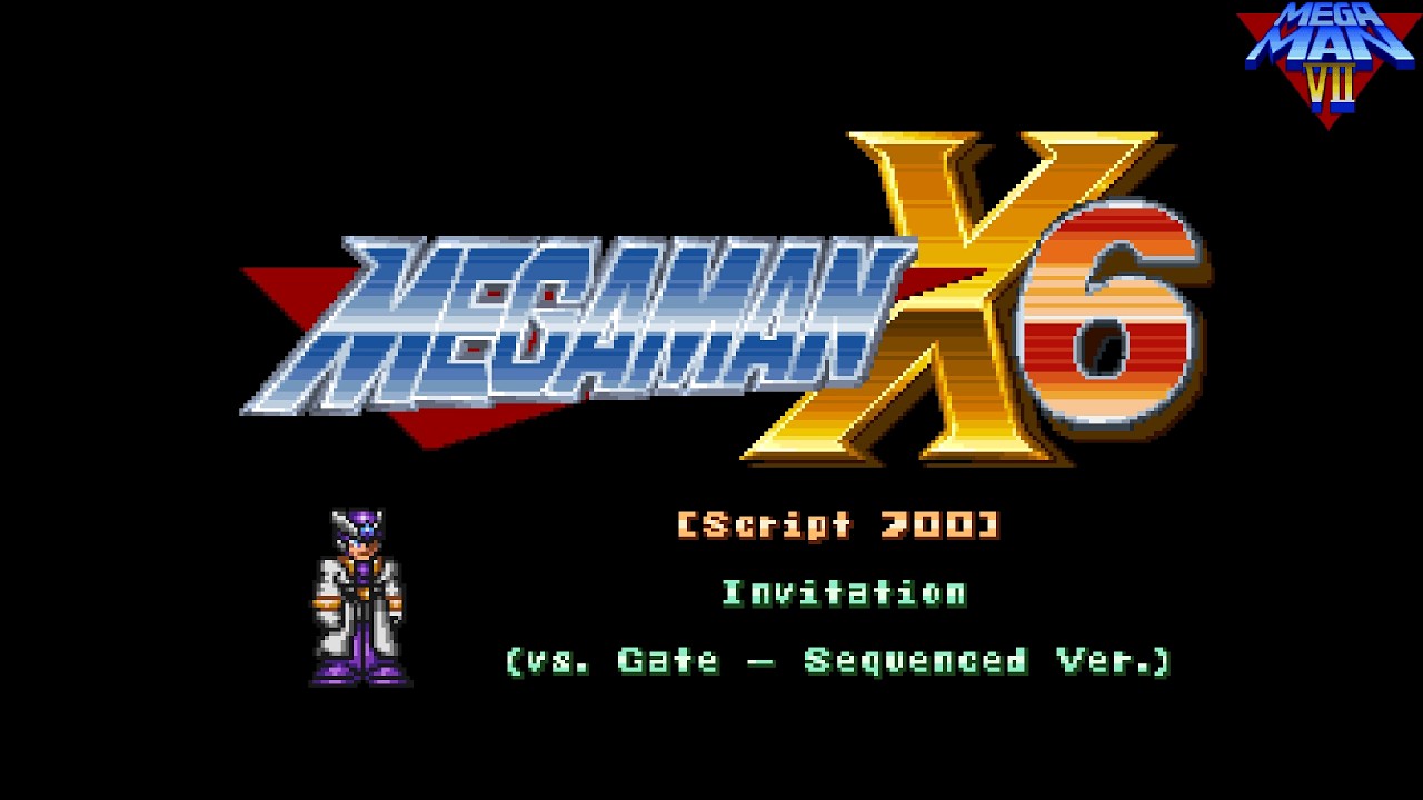 Mega Man X6 - Invitation - vs. Gate - Sequenced Ver. - MMX+MM7 SNES Ver.
