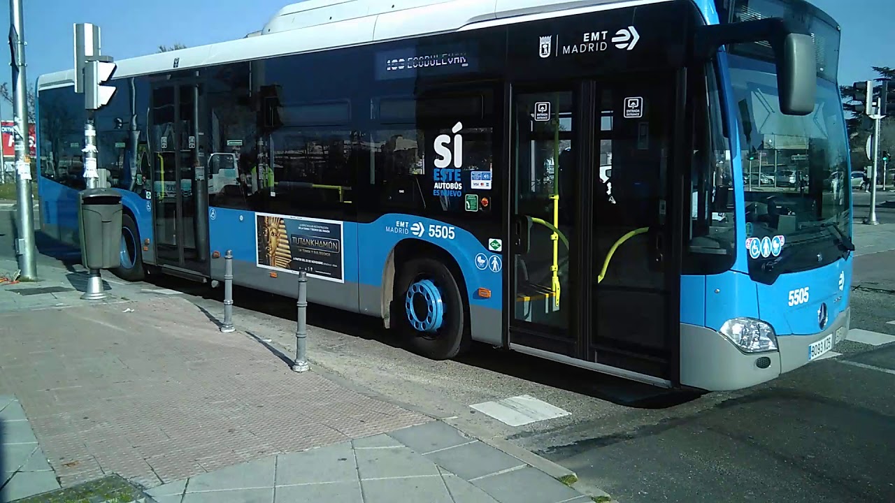 Emt Madrid Metro Sierra de Guadalupe/Vallecas Enero 2020