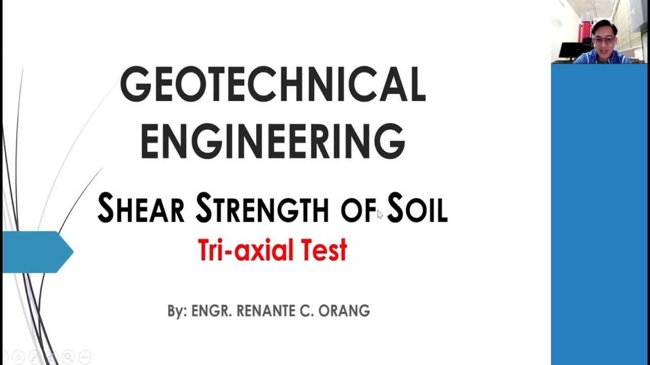 Geotechnical Engineering - Tri-axial Test