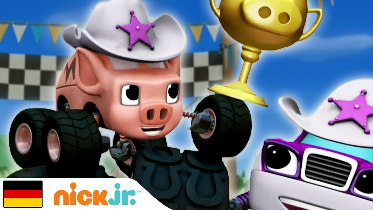 Blaze and the Monster Machines | Beste Rennstrecken - Teil 2 | Nick Jr.