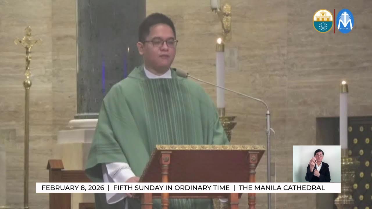 Sunday Mass at the Manila Cathedral - February 8, 2025 (10:00am)