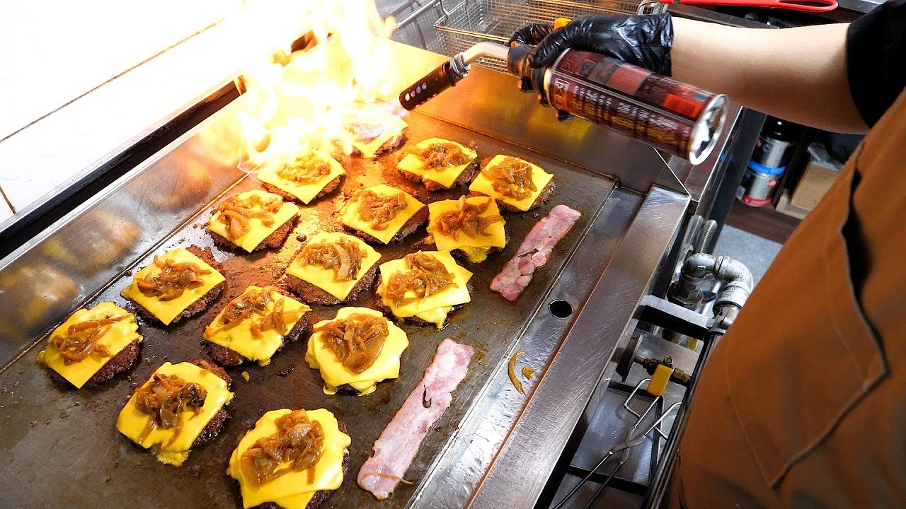 창업후 매달 적자만 200만원에서, 월매출 3천까지 달성한 더블 치즈 수제 햄버거 - 벅벅버거 - Double Cheese Hamburger korean street food