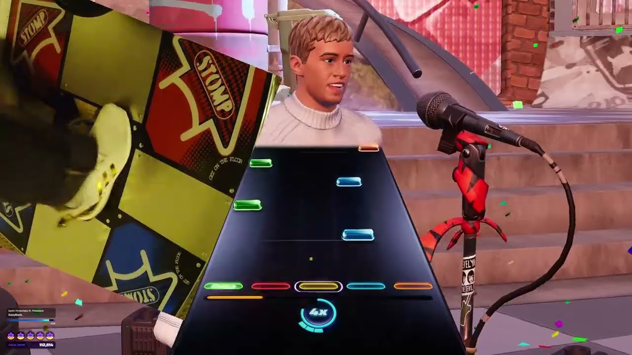 Pump It Up Fortnite Festival Expert: SexyBack Justin Timberlake ft. Timbaland Vocal