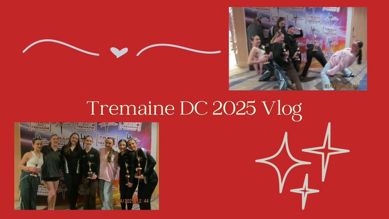 tremaine DC 2025 vlog ~ first competition of the year!