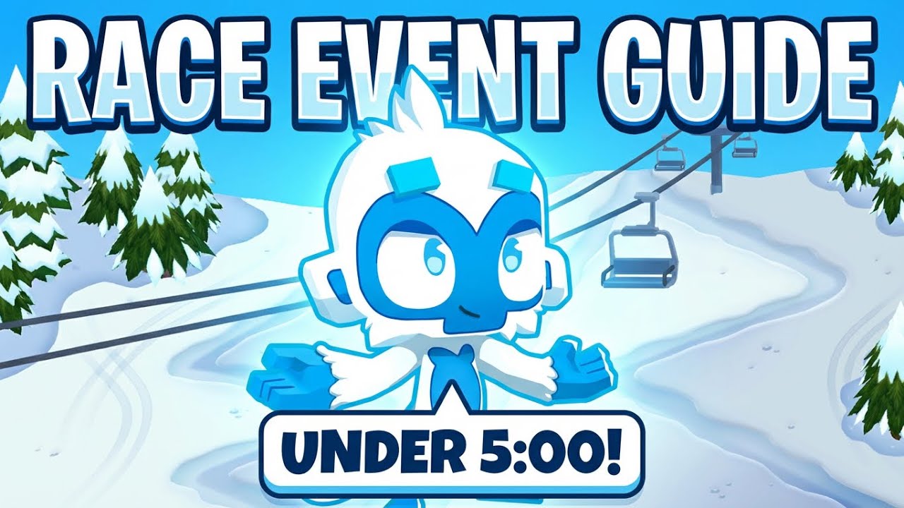 BTD6 Alpine Run Race Event Guide (Under 5:00)