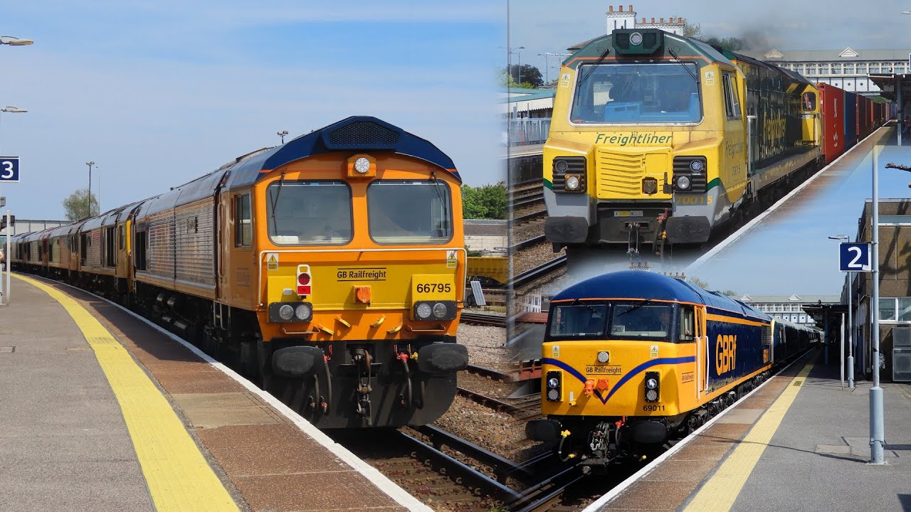 Trains at Eastleigh | 10th May 2024