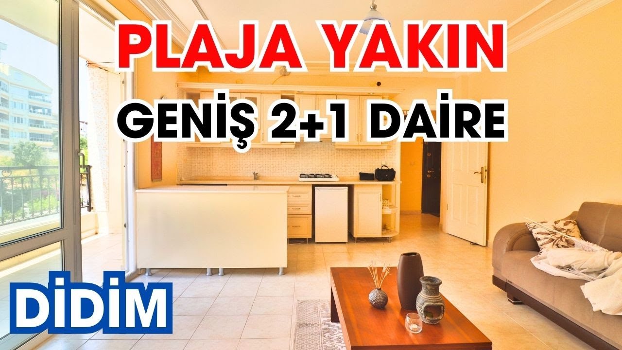 DİDİM SATILIK PLAJA YAKIN GENİŞ 2+1 DAİRE #trending #popular #viral #video