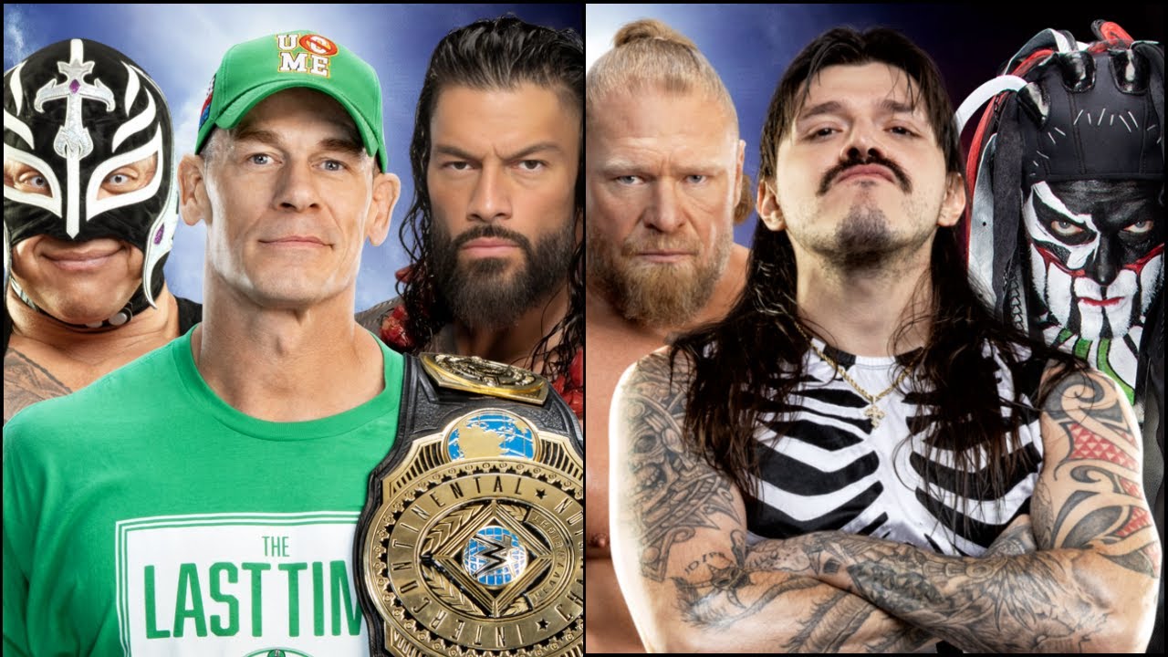 WWE 2K25 Team John Cena Vs Team Dominik Mysterio