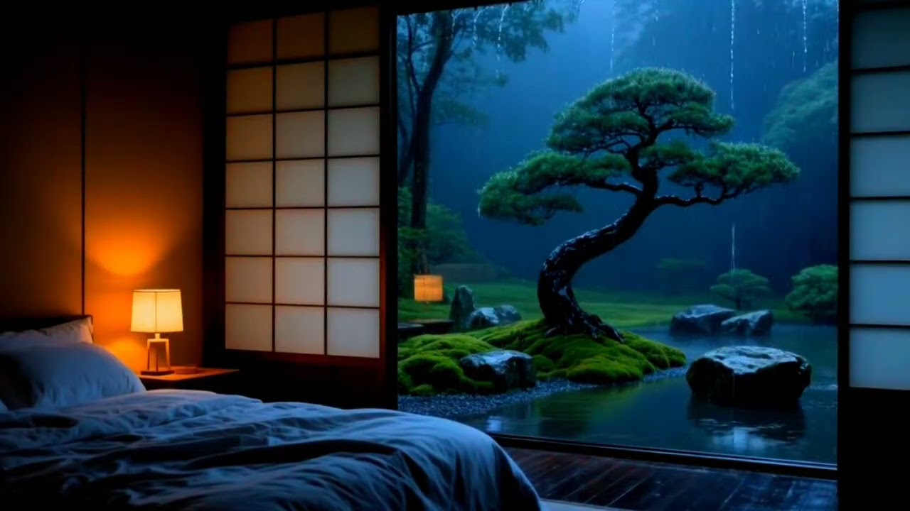 FALL INTO SLEEP INSTANTLY - Relaxing Sleep Music + Insomnia | Rain Sounds for Stress Relief, Anxiety