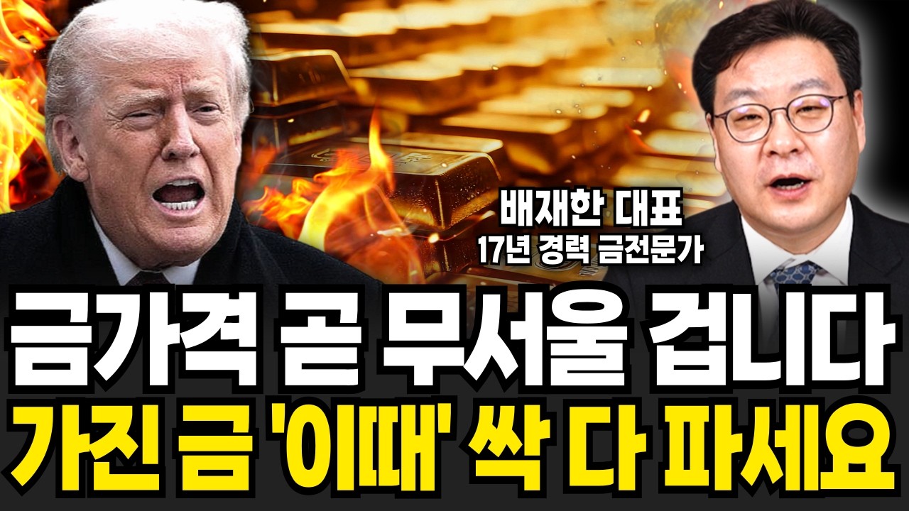 '이때'는 절대 뒤돌아보지 말고 제발 가진 금 싹 다 파세요 (배재한 대표 / 2부)