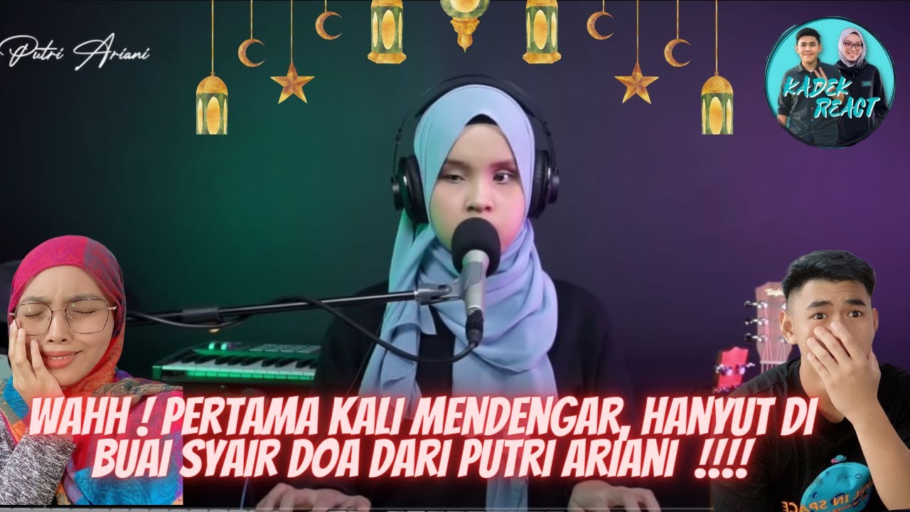 AUTO NANGIS !! TERKESAN DENGAN SYAIR DOA Al I'tiraf ( COVER PUTRI ARIANI )