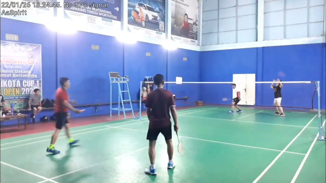 Badminton Ganda Putra  #2, 22-01-2026 PB. SAKAGU 
