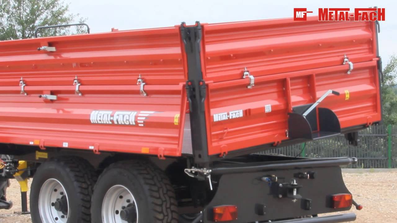 Przyczepa rolnicza T730/2 Metal-Fach