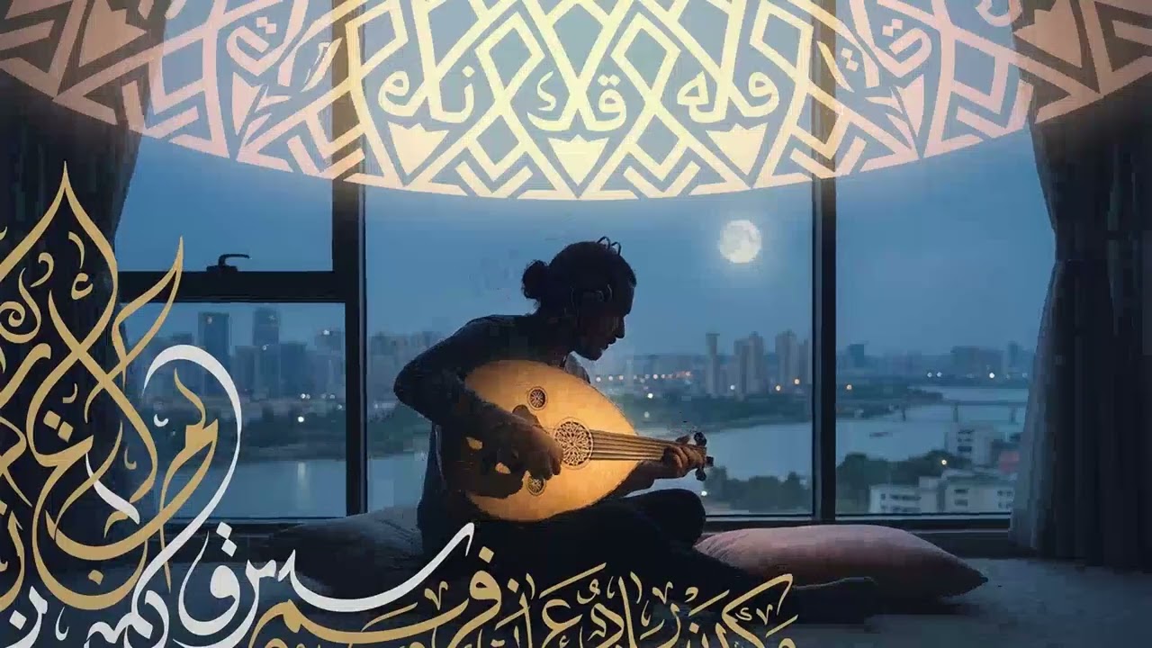 Peaceful Oud & Maqam | One Hour Deep Focus | عود ومقام هادئ | موسيقى التأمل والتركيز