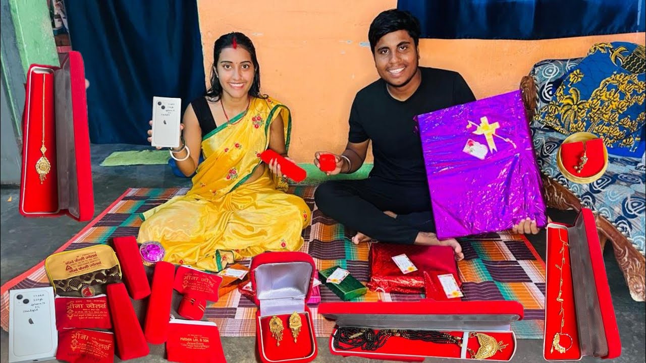 अकांक्षा 1st Grand Birthday Gift Unboxing | बाप रे बाप  इतना सारा Gold jewellery Gifts मिला |