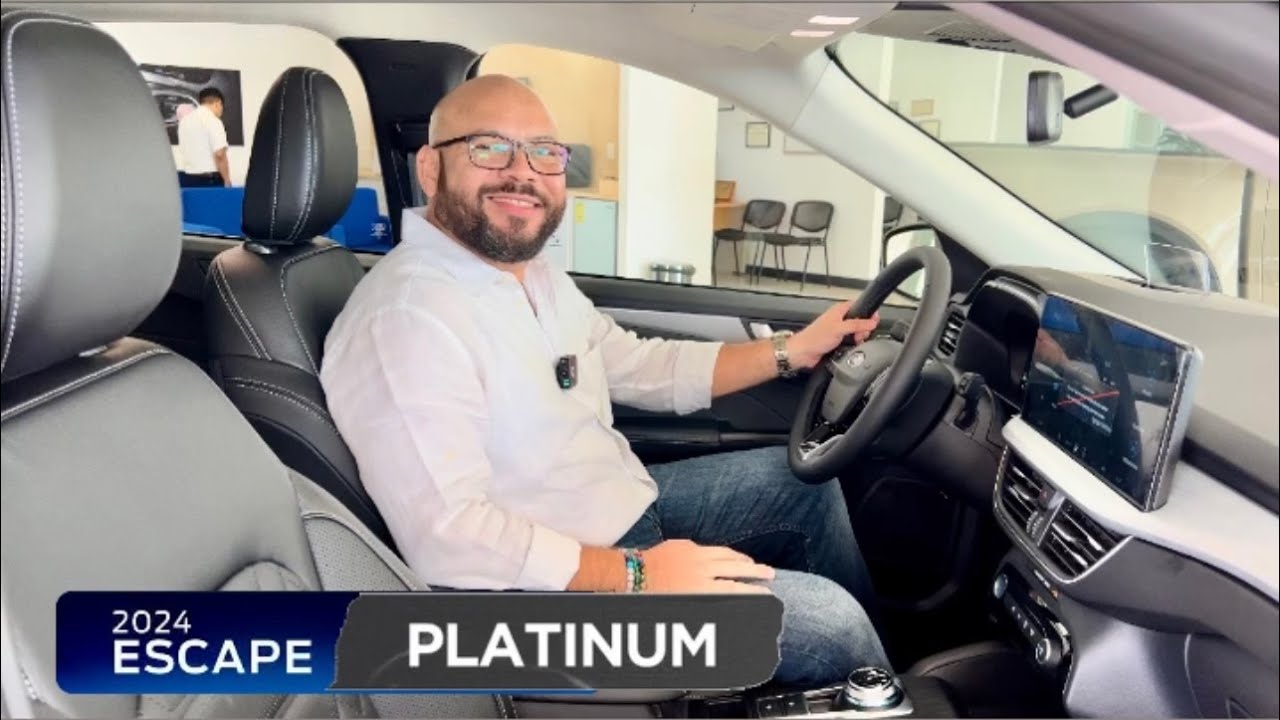 Ford ESCAPE PLATINUM. Elegante, eficiente y muy segura. Conócela!!!