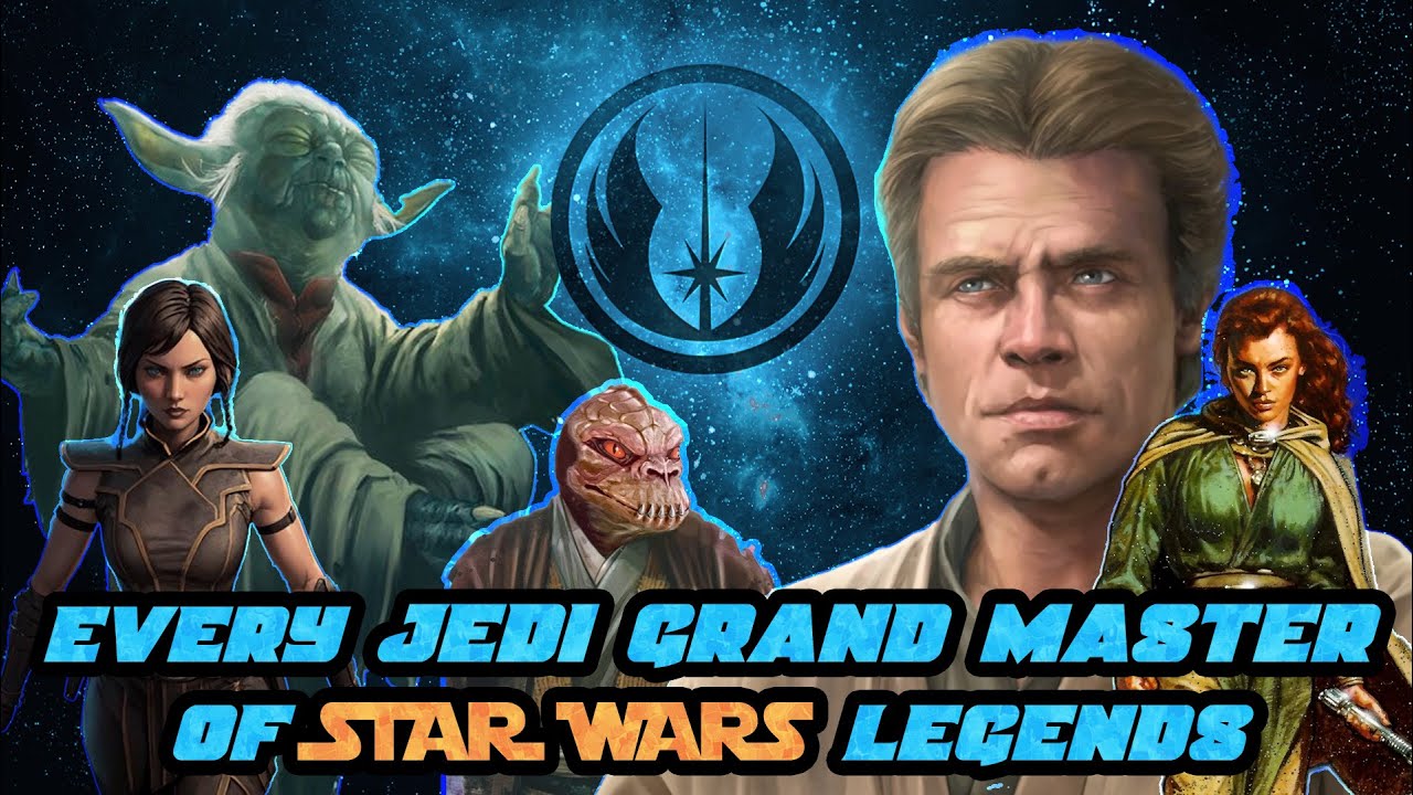 Every Star Wars Legends Jedi Grand Master with their Stories, and Power Sets Explained