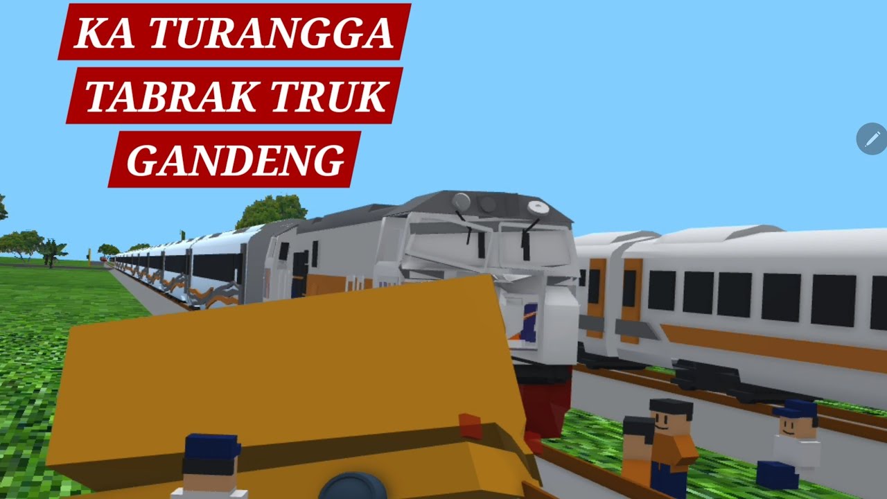 KA TURANGGA TABRAK TRUK