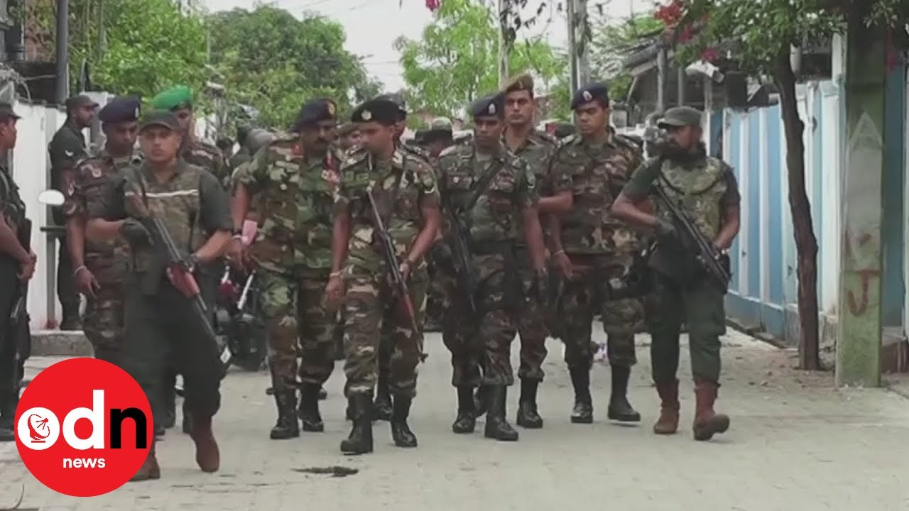 15 dead following militant compound raid in Sri Lanka