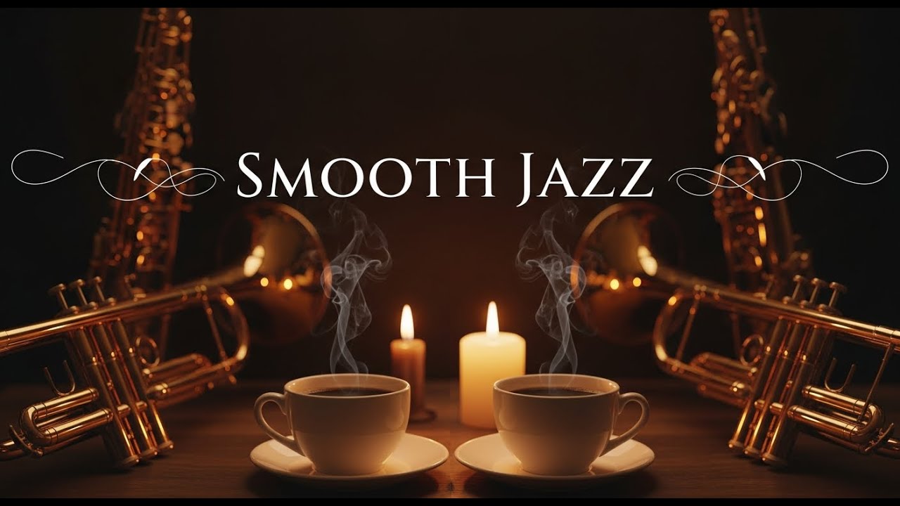 Smooth Jazz Relaxation for Night Calm and Peace 🕯️ Instrumental Jazz Music