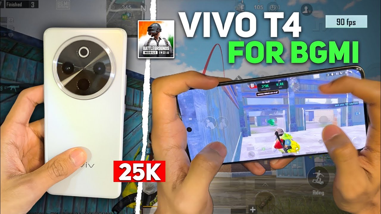 Vivo T4 Unboxing & BGMI Test | 90 FPS BGMI? | Vivo T4 Gaming Review | SHAKIL07 GAMER