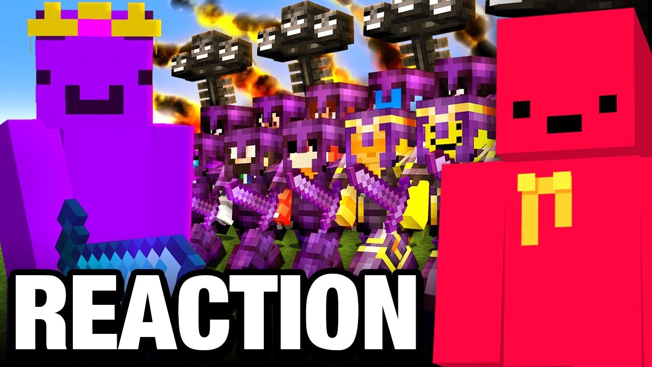 Unstable SMP reaction: Wemmbu vs PrinceZam Empire War