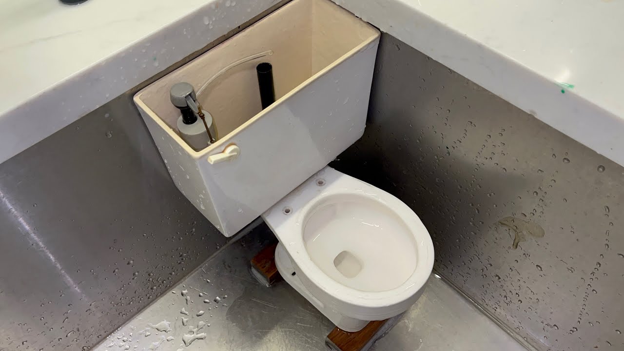 [234] Miniature Kilgore Apex Toilet Flushes And Tests With BMG Miniature Toilet Tank!