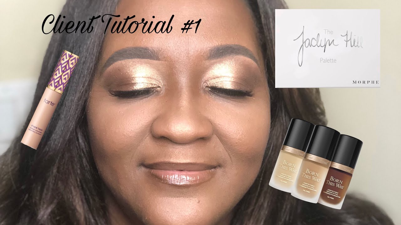 CLIENT SOFT GLAM TUTORIAL #1|BEAUTY BY TAMIB