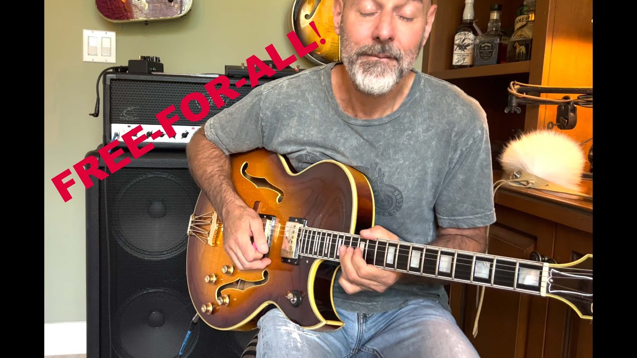 Ted Nugent Free For All Guitar Solo Tutorial