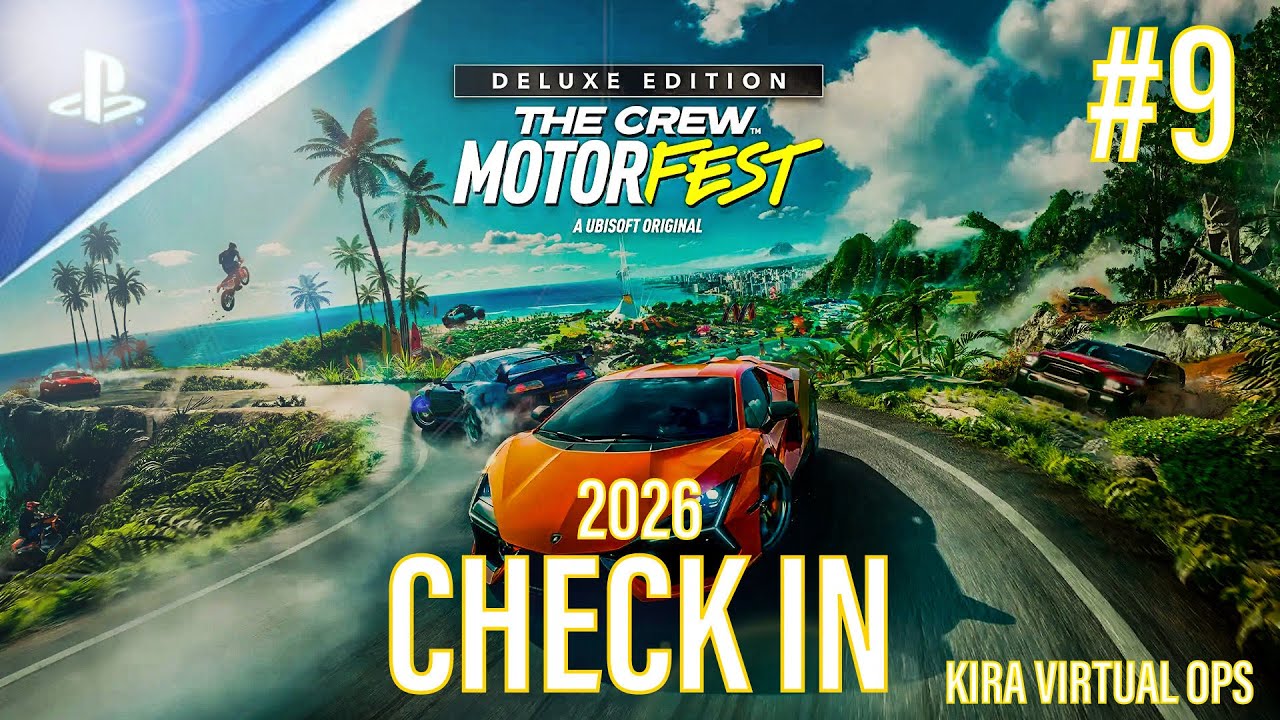 THE CREW MOTORFEST: DELUXE EDITION ᕈS5 🎮 : CHECK IN 2026 #9