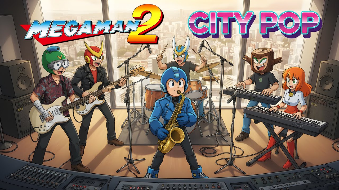 🕺 City Pop - Mega Man 2 Remix Album