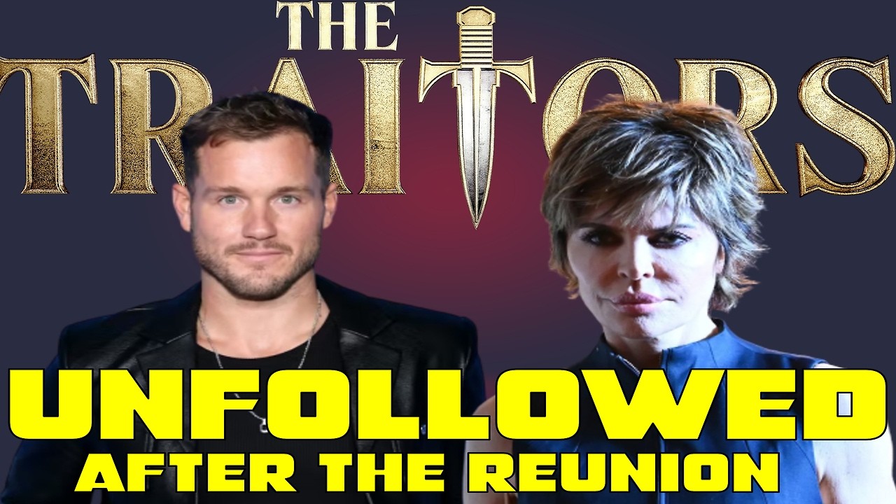 Did Lisa Rinna come at Colton Underwood Hard at the Reunion? | The Traitors US 4 Drama