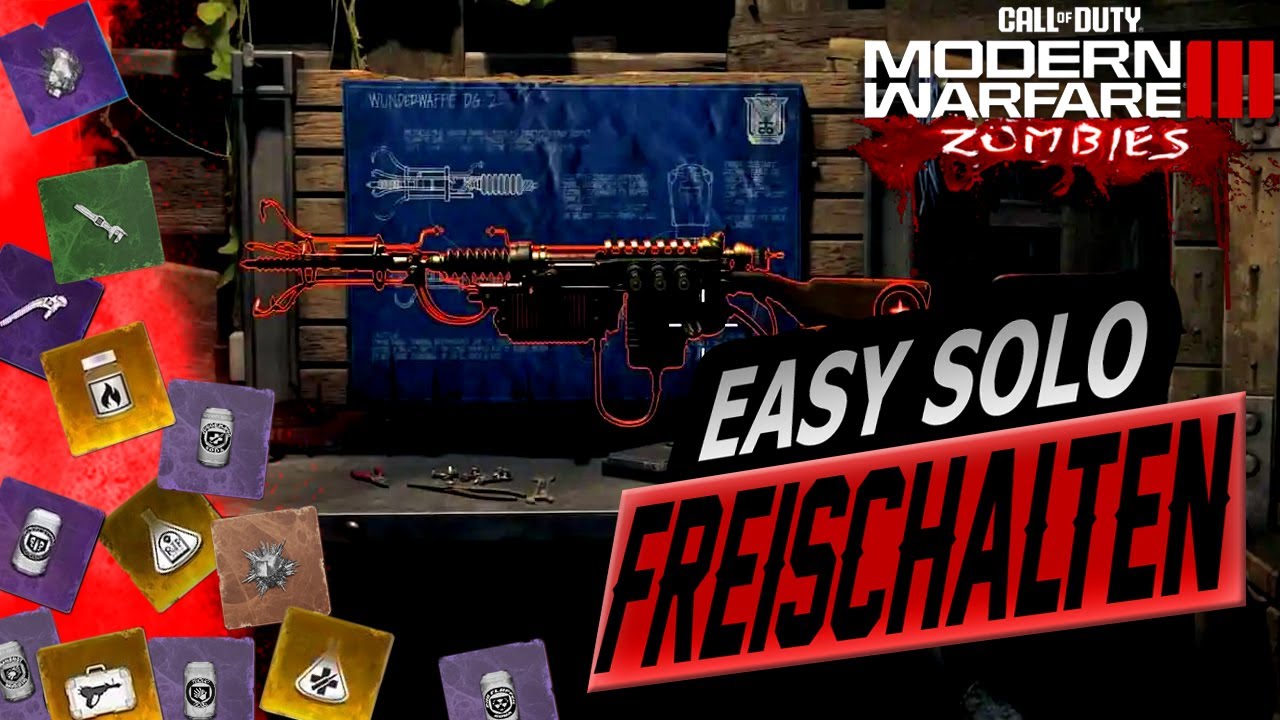 Alle Baupläne Solo finden in COD MW3 Zombies | Modern Warfare 3 Zombie Modus auf Deutsch