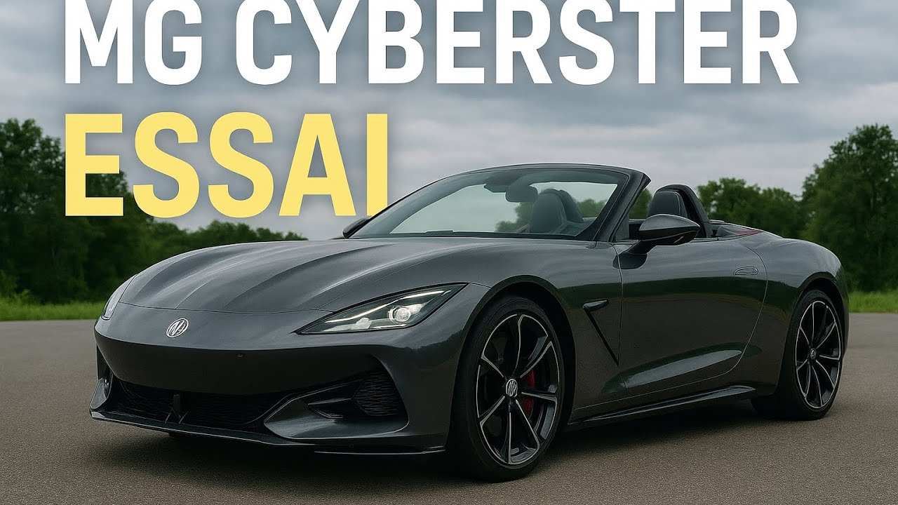 Essai MG Cyberster : Enfin de l'électrique plaisir