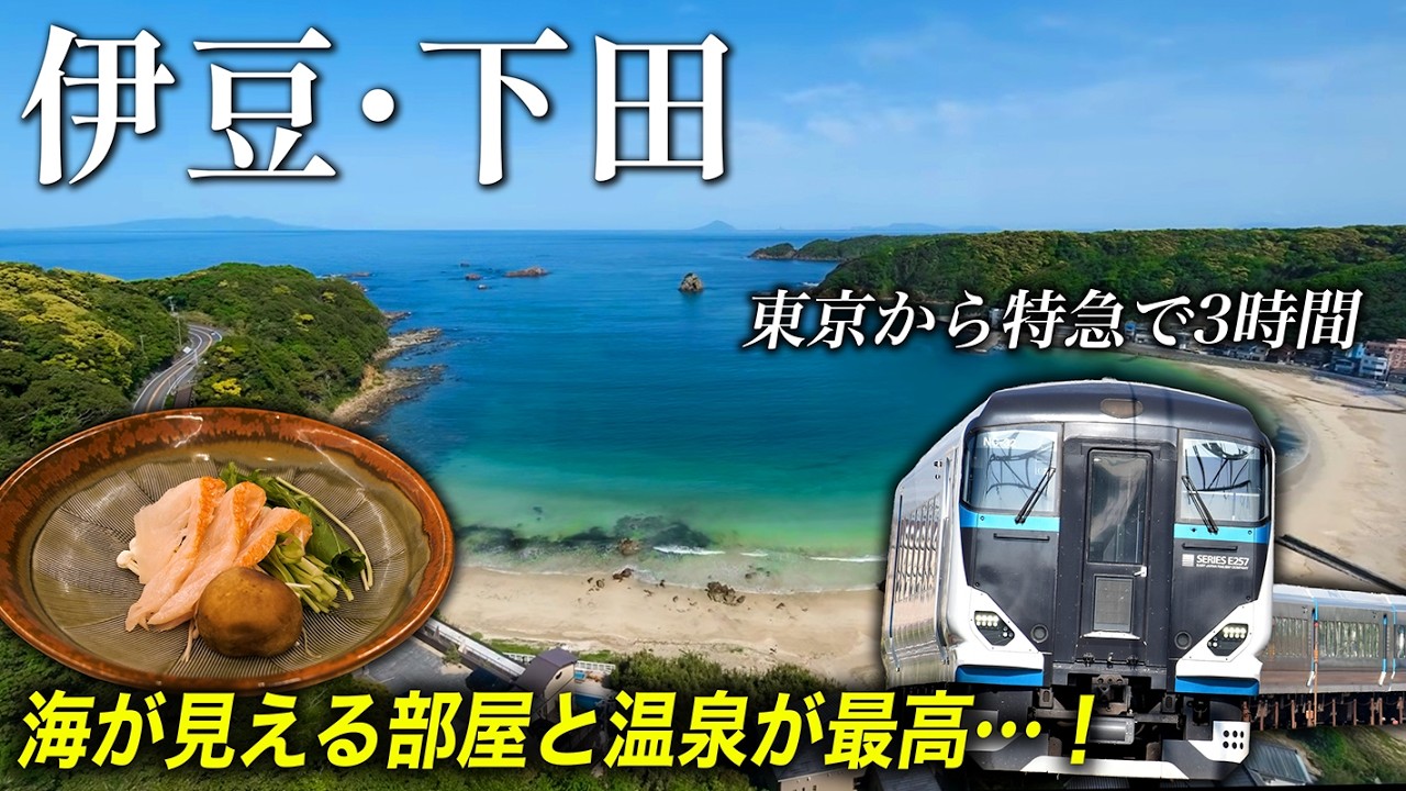【下田1泊2日】オーシャンビューのホテルで伊豆グルメと温泉を満喫！【下田ビューホテル】