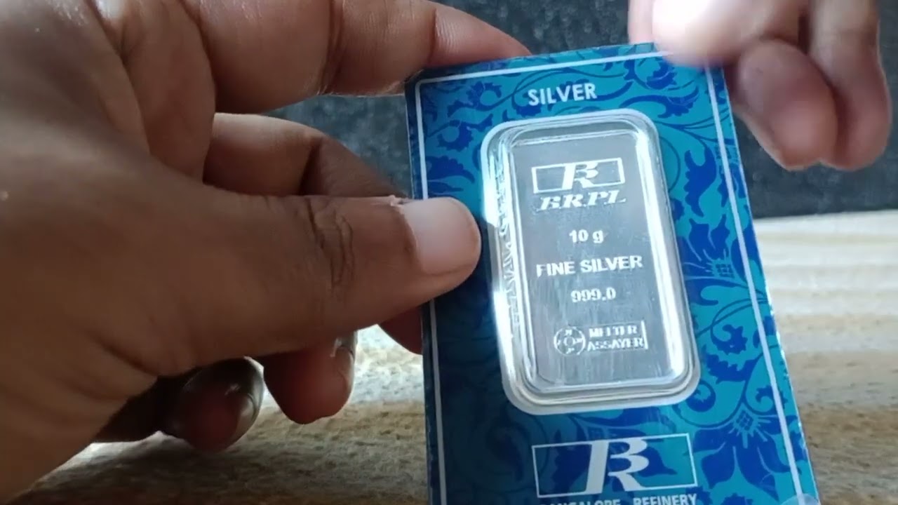 BRPL 10gm 999 Purity Silver Bar Reviewing