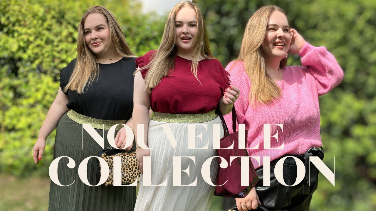 MA NOUVELLE COLLECTION DE VÊTEMENTS GRANDE TAILLE