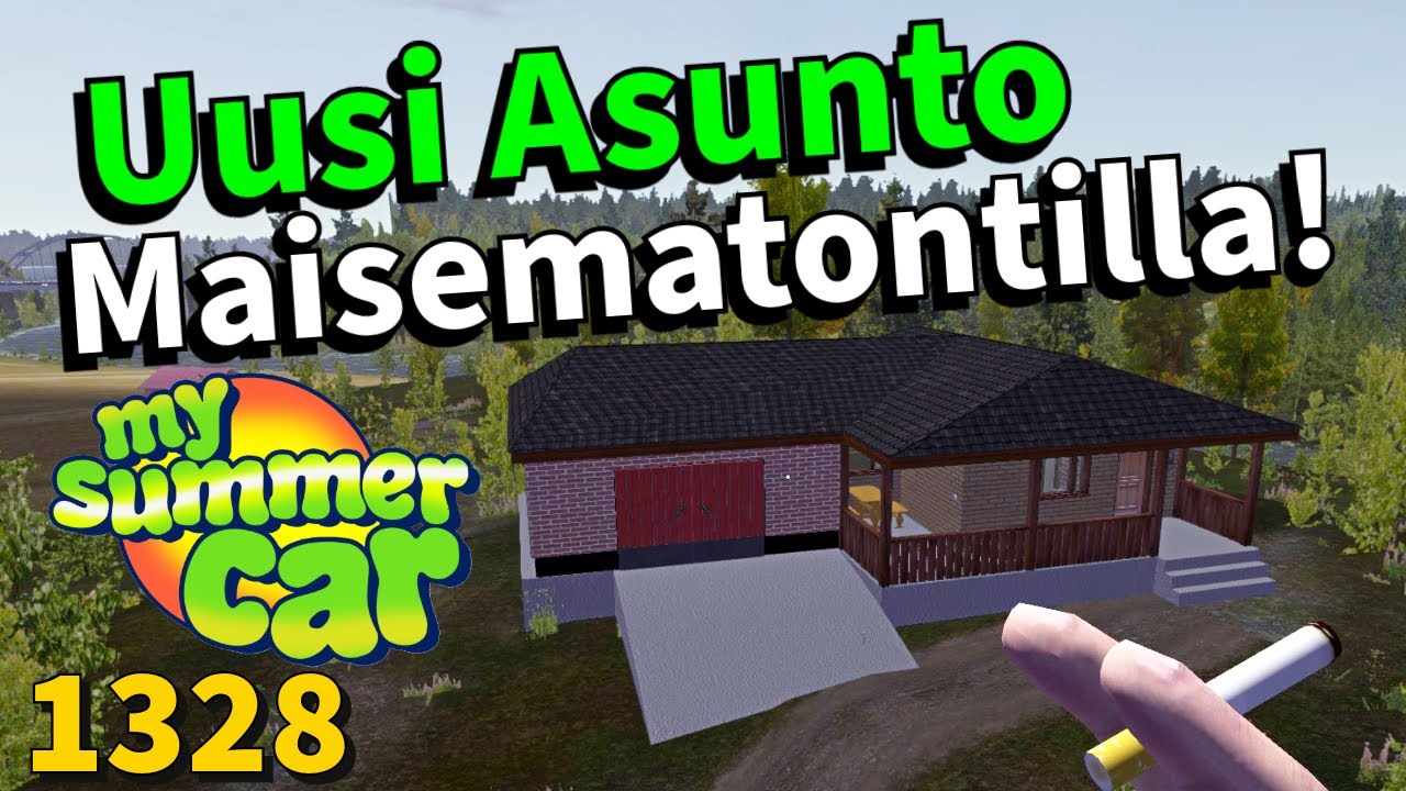 My Summer Car #1328 | UUSI ASUNTO MAISEMATONTILLA! (modi)