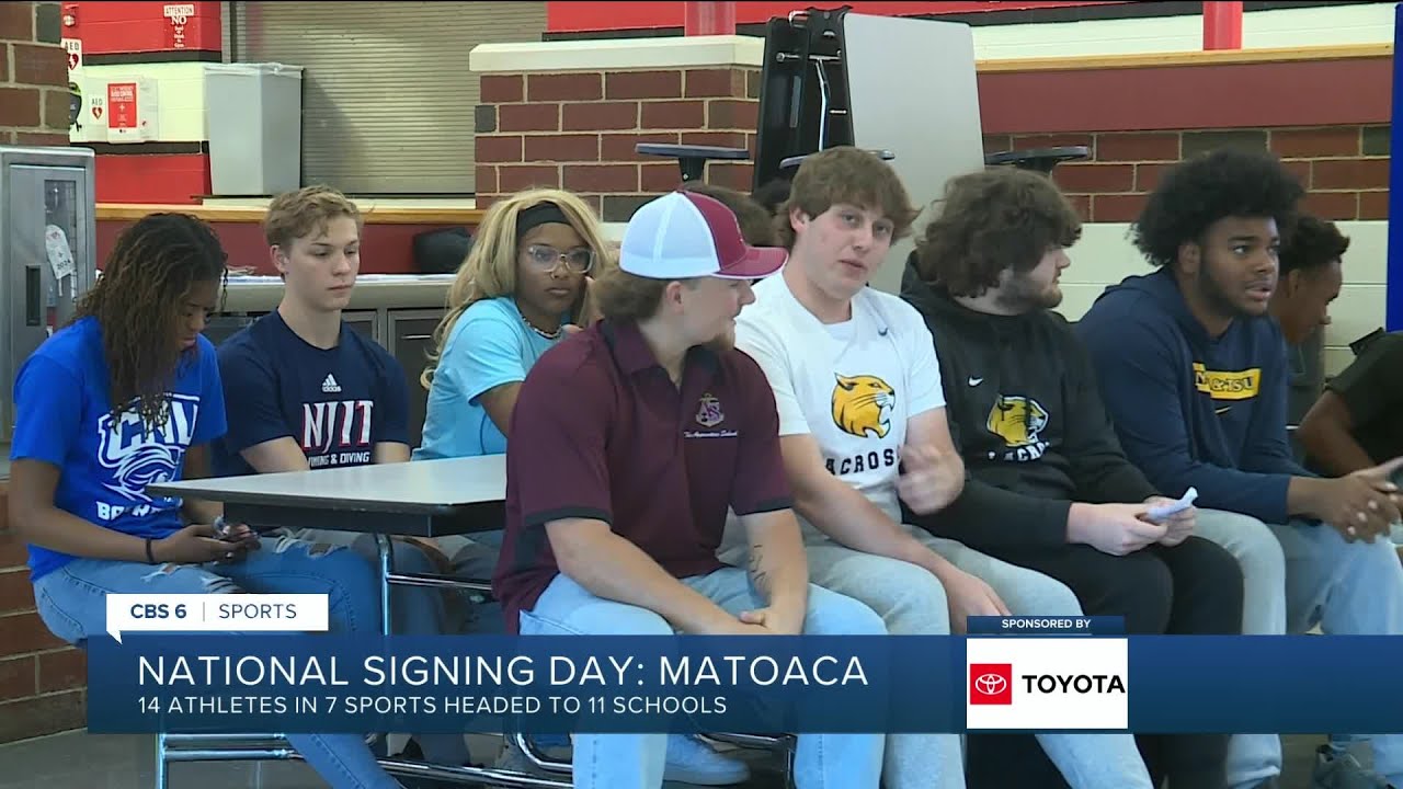 Matoaca holds spring signing day for 14 athletes