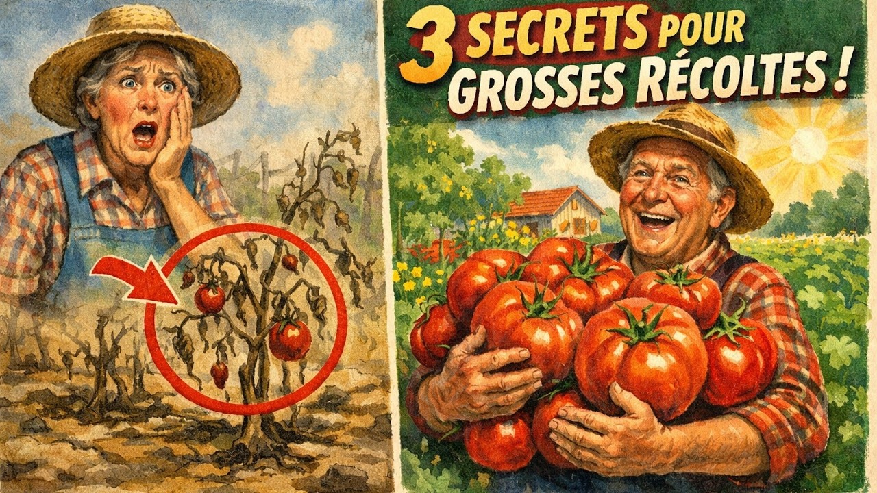 TOMATES : Arrêtez ce massacre ! 3 engrais secrets pour JUILLET.