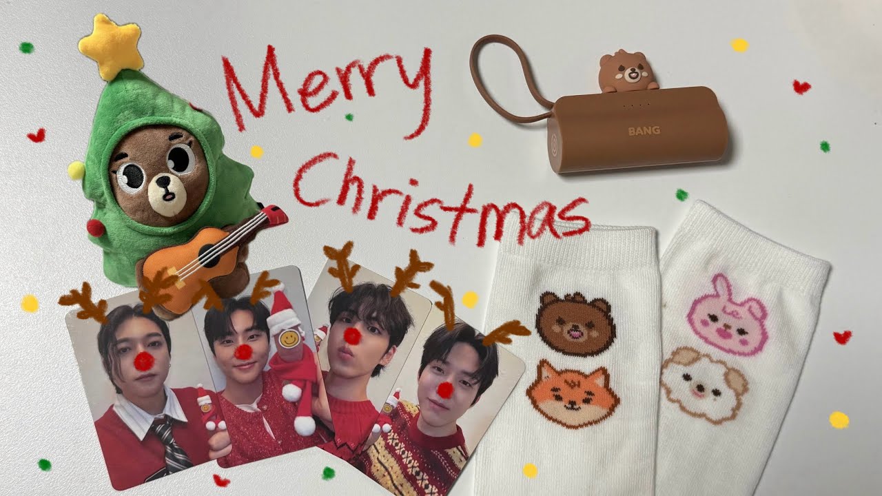 [Vlog] 메리크리스마쑤 ~ 🎄마이데이❤️ | 클콘 굿즈 언박싱 | 댄싱데니멀즈 | 클콘 입장,퇴장 굿즈