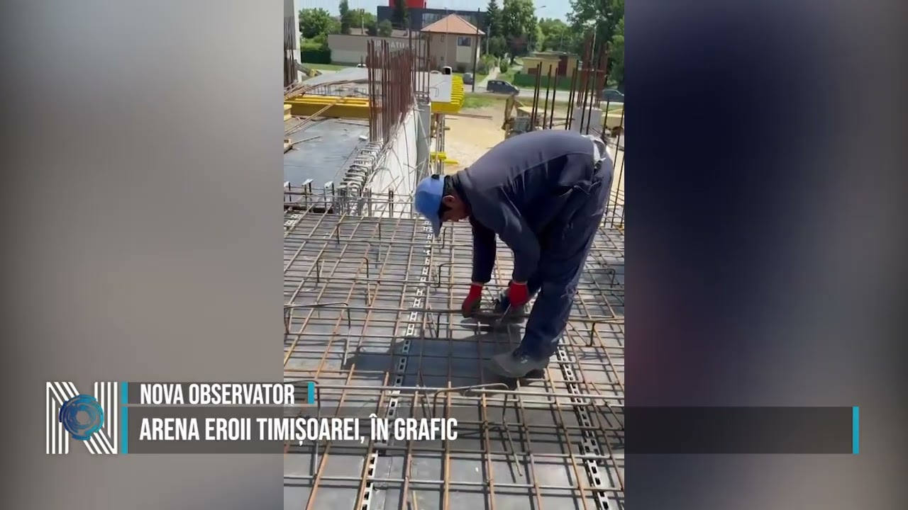 Arena Eroii Timișoarei, în grafic