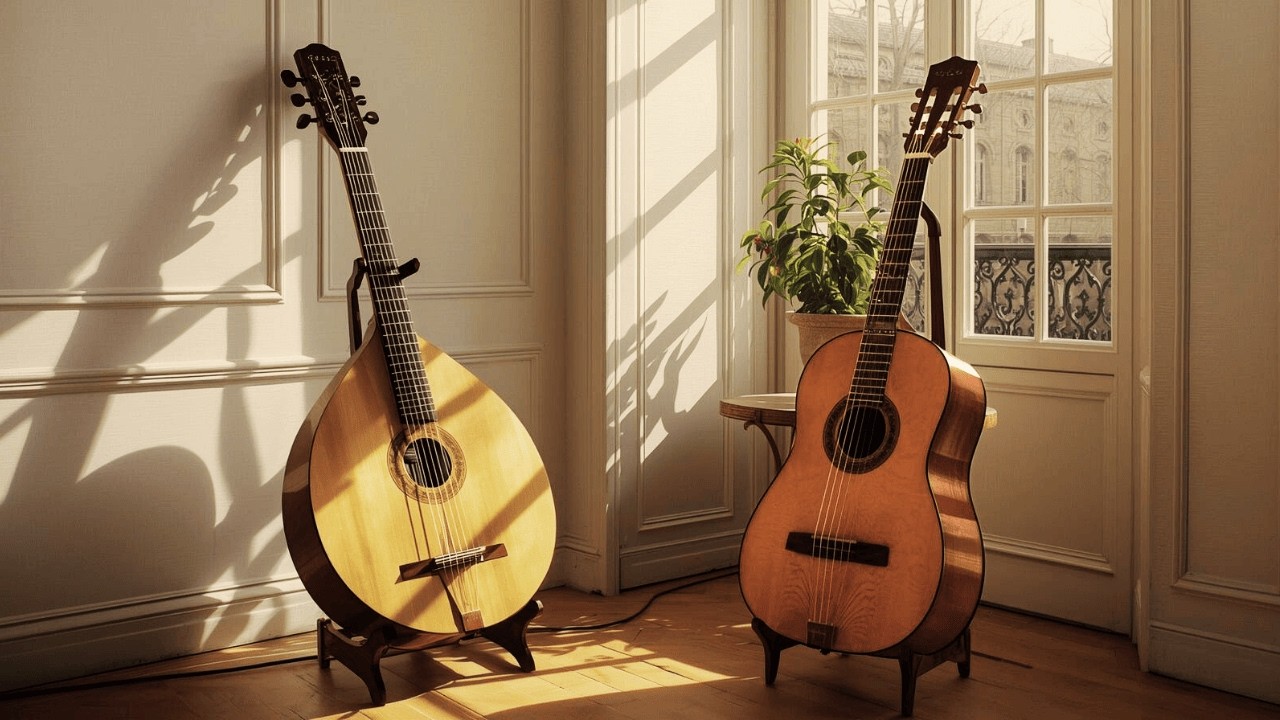 Oud & Flamenco Guitar | Cinematic Ambient BGM (Episode 01) | Leon-Inspired Solitude