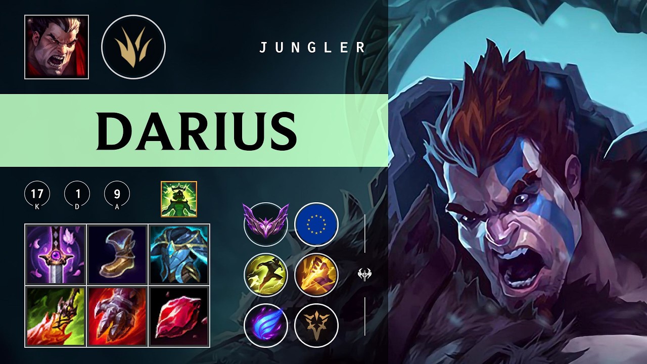 Darius Jungle vs Zac - EUNE Master Patch 26.07