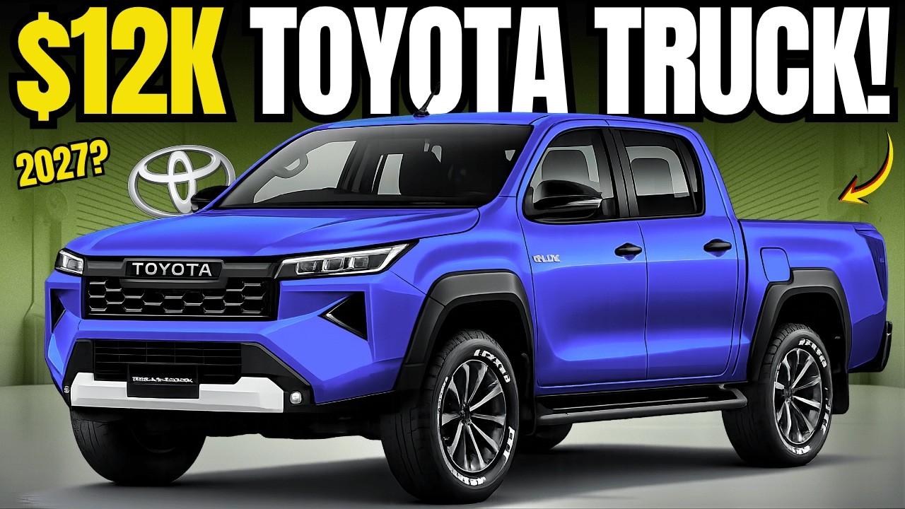 Toyota CEO Releases a NEW $12K Pickup Truck & It's INSANELY Practical!