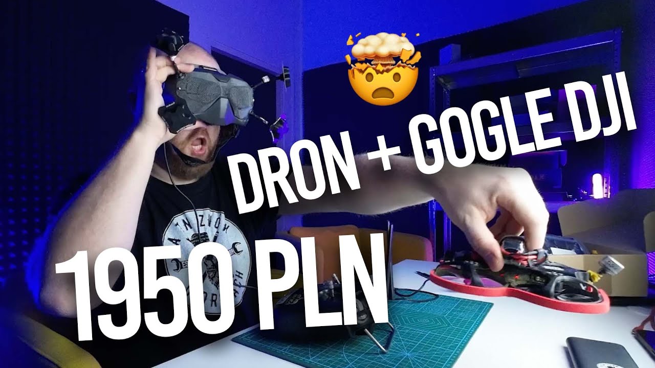 Dron FPV + Gogle DJI za 1950 PLN 🔥  ŁOWCA OKAZJI OLX albo TANIE LATANIE FPV