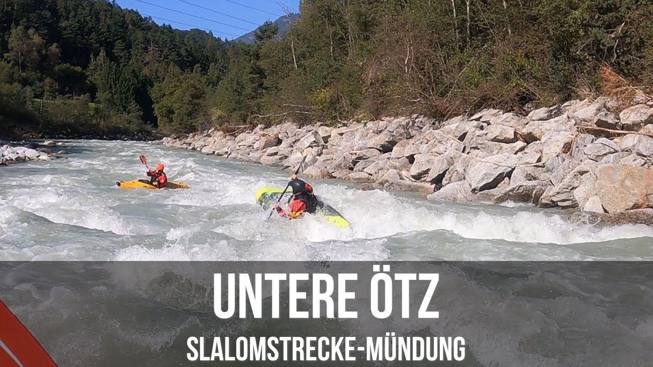 Untere Ötz: Slalomstrecke - Mündung | Wildwasserkajak | Österreich