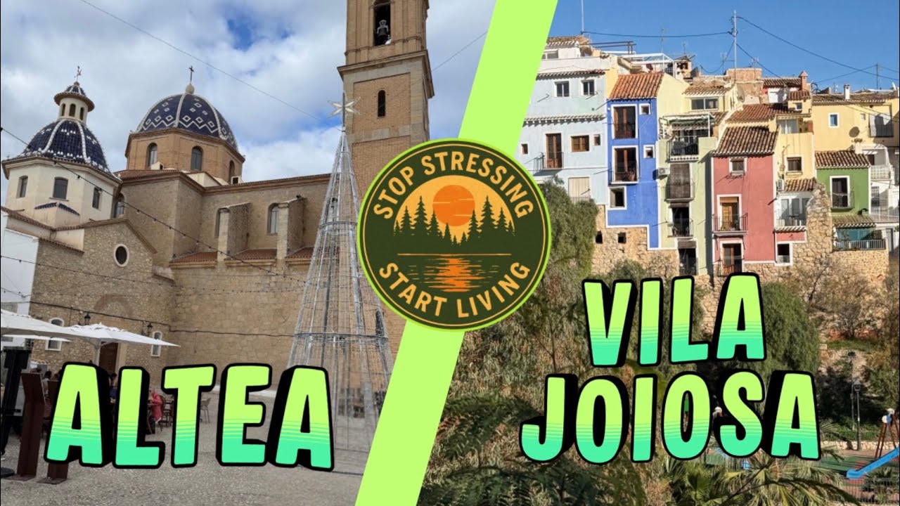 Spain at Christmas 🇪🇸 | Altea’s Església de Santa Maria del Consol, & Colourful Villajoyosa
