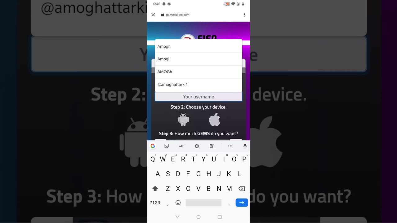 How to hack FIFA mobile 20 from coin generator sites with no Human Verification!proof
